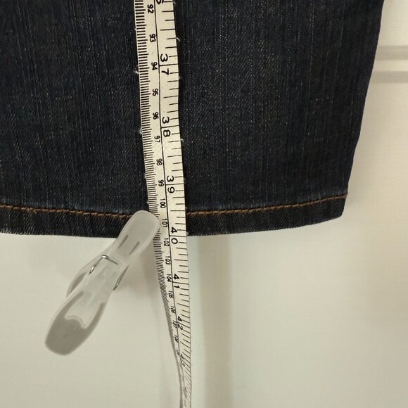 Esprit - Tube Slim Blue/Black Dark Wash Skinny Jeans - Size 32 - Picture 15 of 15